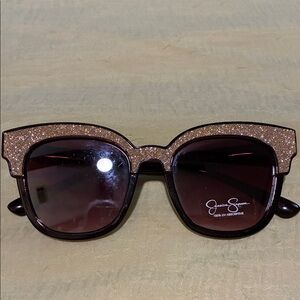 Jessica Simpson Sparkling Brown Sunglasses